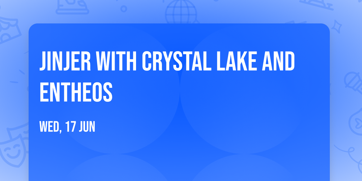 Jinjer with Crystal Lake and Entheos