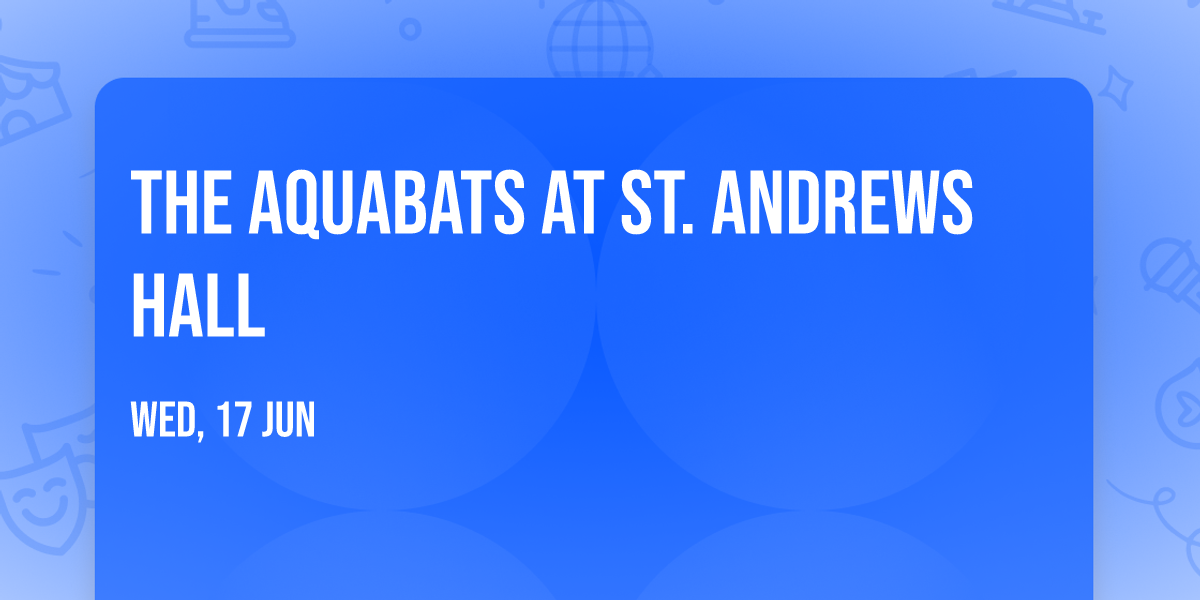 The Aquabats at St. Andrews Hall