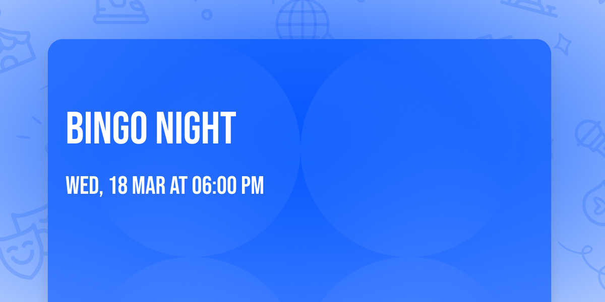 BINGO NIGHT