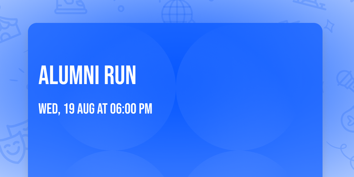 Alumni Run