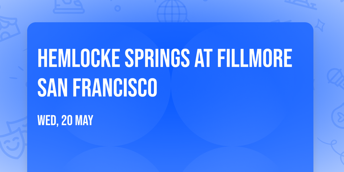 Hemlocke Springs at Fillmore San Francisco