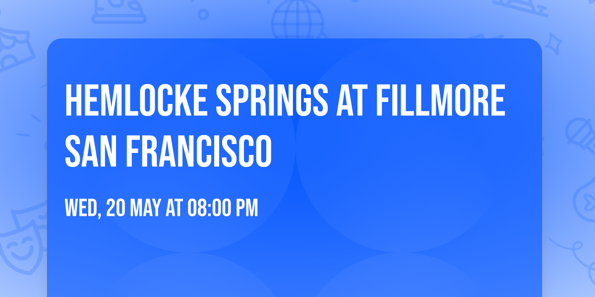 Hemlocke Springs at Fillmore San Francisco