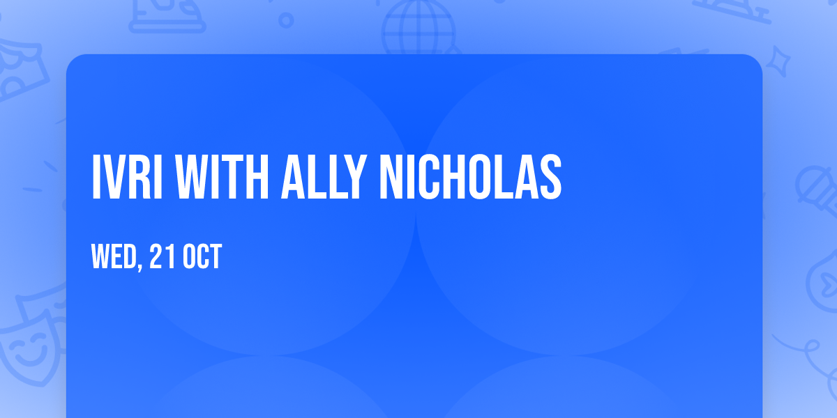 Ivri with Ally Nicholas
