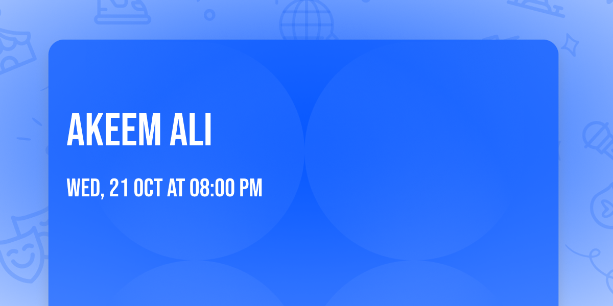 Akeem Ali