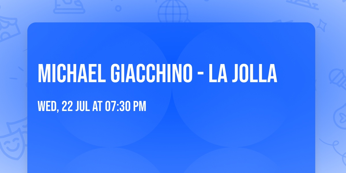 Michael Giacchino - La Jolla
