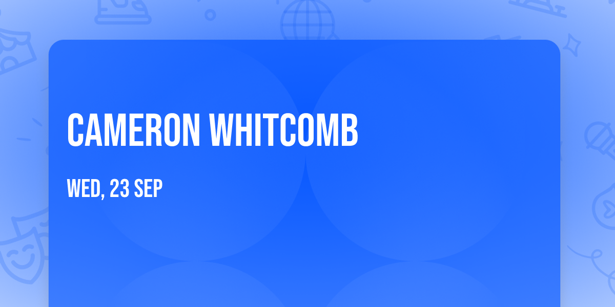 Cameron Whitcomb