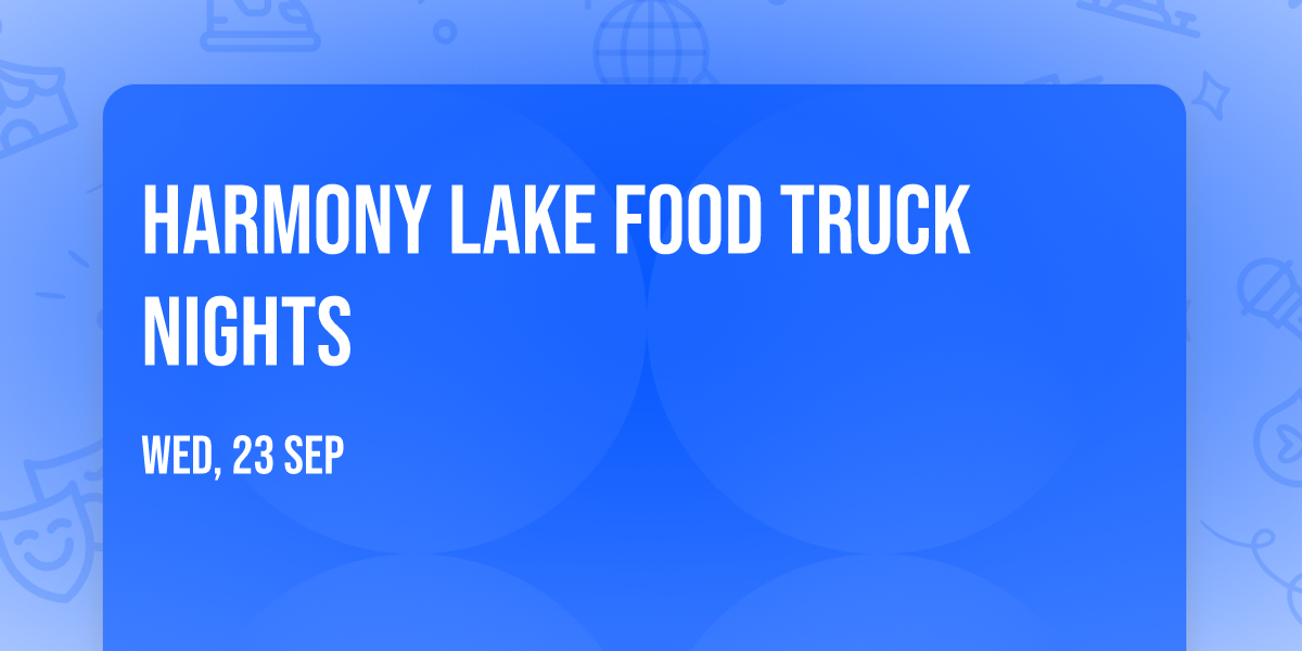 Harmony Lake Food Truck Nights