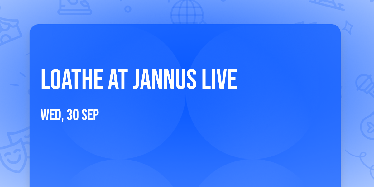 Loathe at Jannus Live