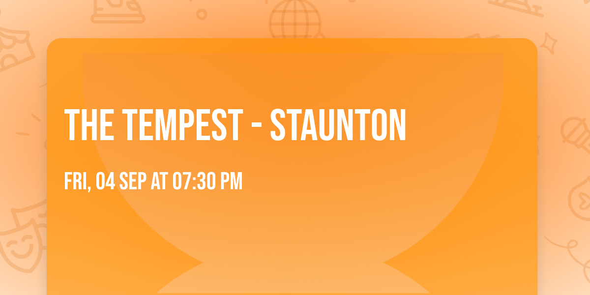 The Tempest - Staunton