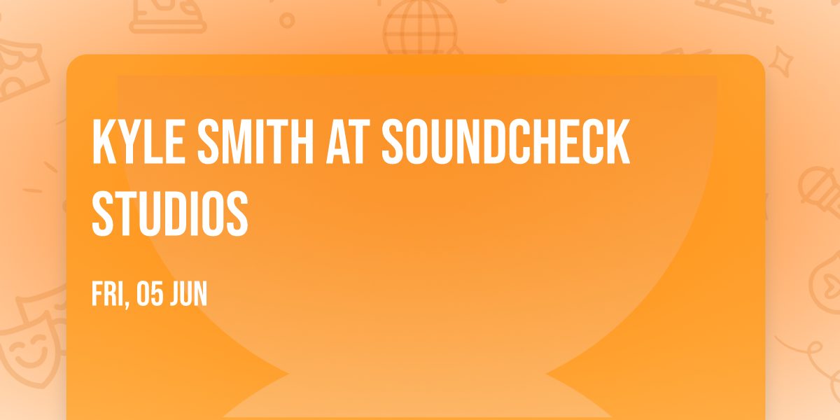 Kyle Smith at Soundcheck Studios