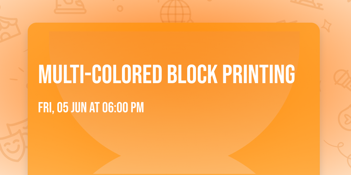 Multi-Colored Block Printing