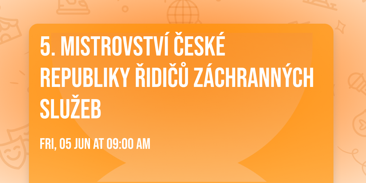 5. Mistrovstv\u00ed \u010cesk\u00e9 republiky \u0159idi\u010d\u016f z\u00e1chrann\u00fdch slu\u017eeb