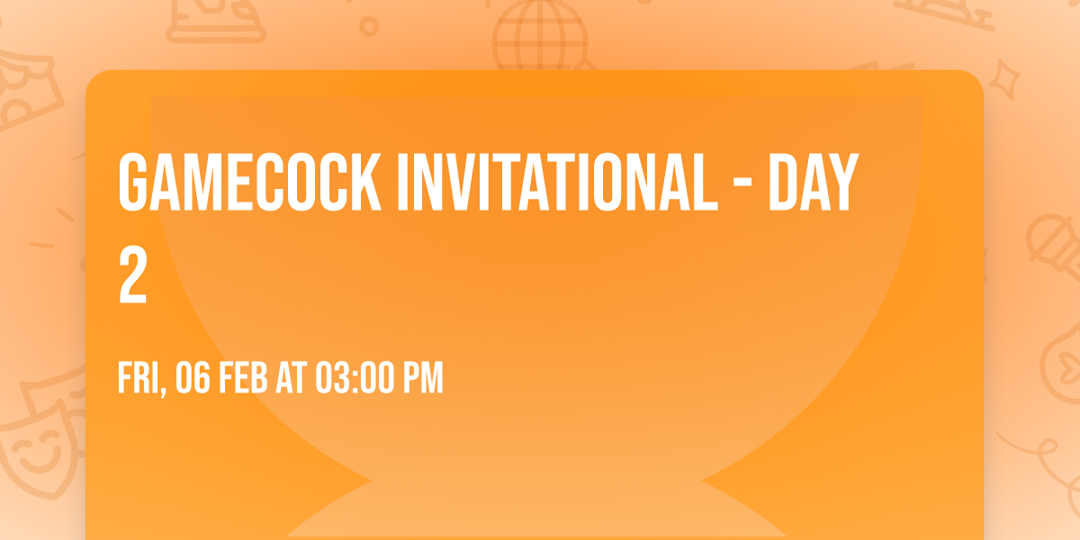 Gamecock Invitational - Day 2