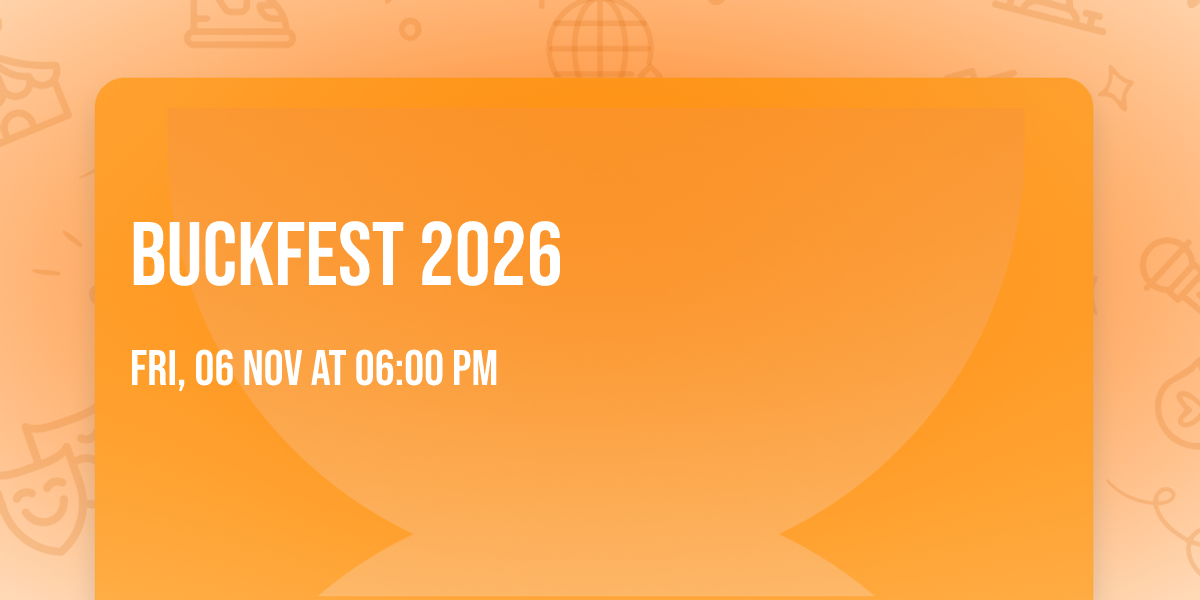 Buckfest 2026