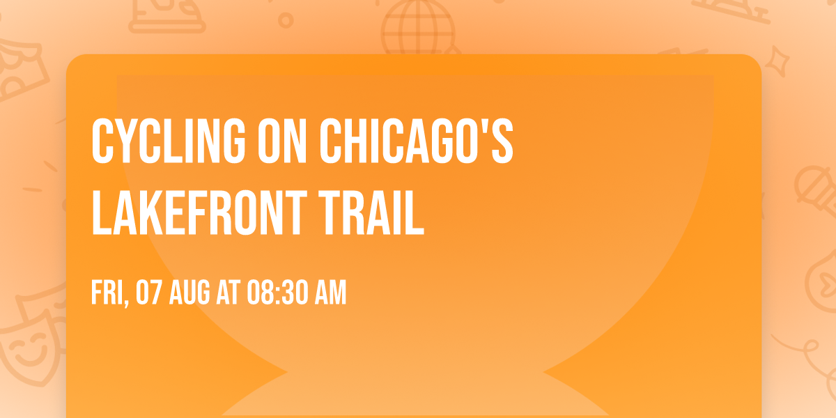 Cycling on Chicago's Lakefront Trail