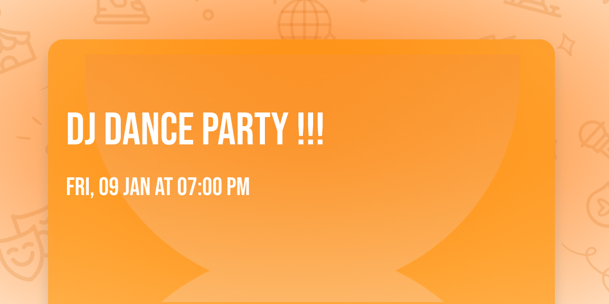 DJ Dance Party !!!