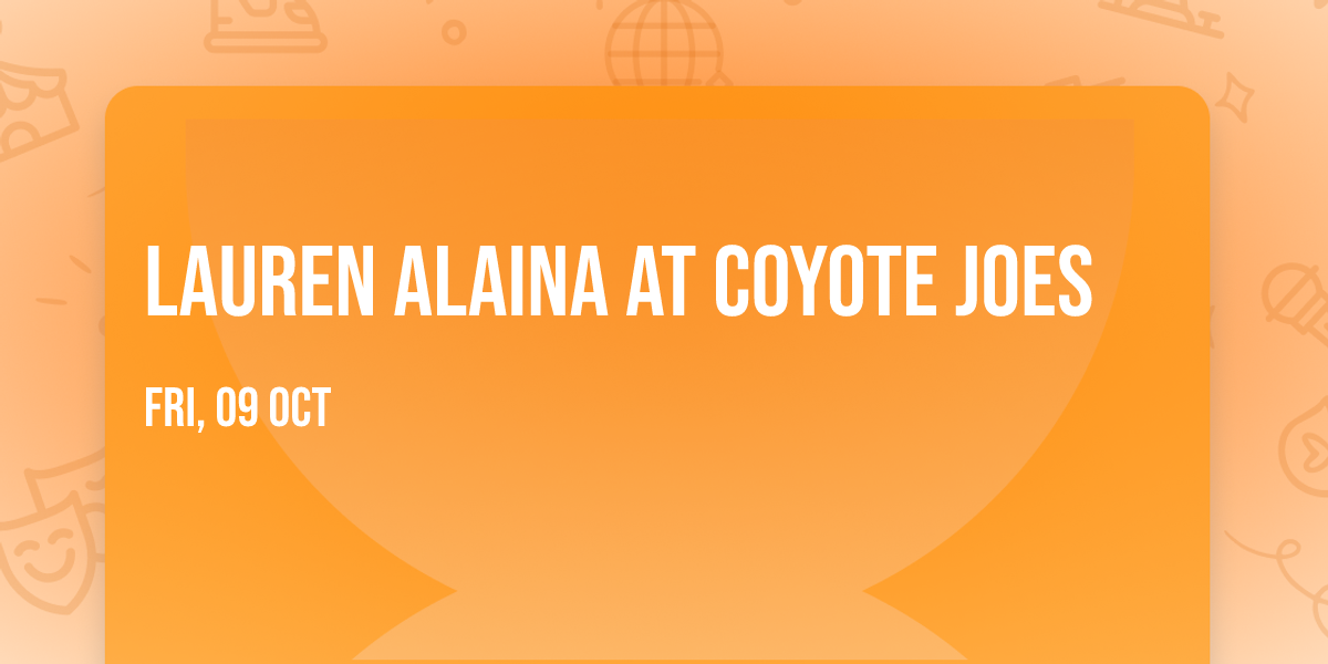 Lauren Alaina at Coyote Joes