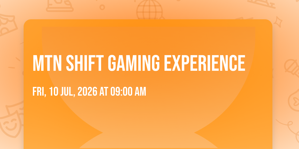 MTN SHIFT Gaming Experience