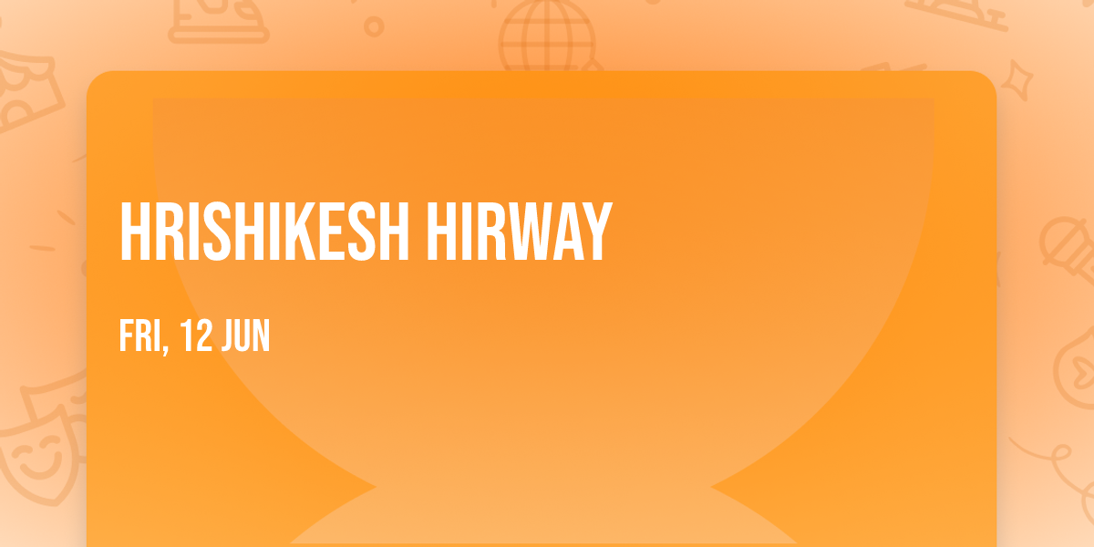 Hrishikesh Hirway