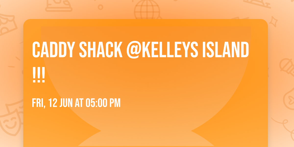 Caddy Shack @Kelleys Island !!!