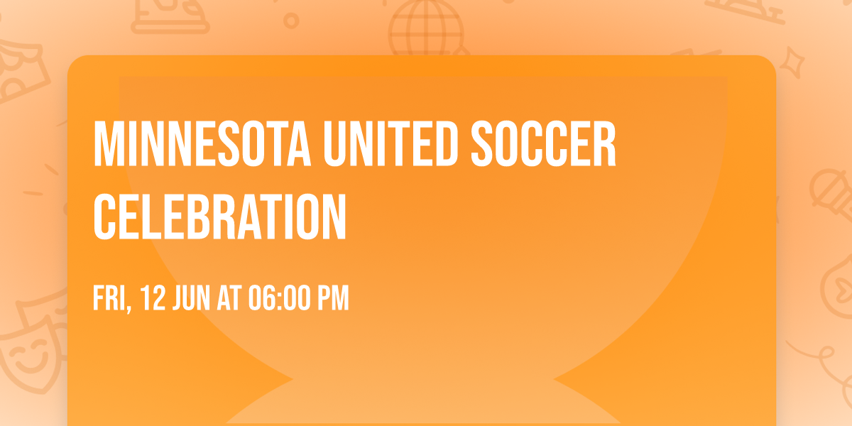 Minnesota United Soccer Celebration