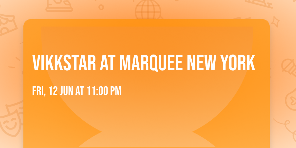 Vikkstar at Marquee New York