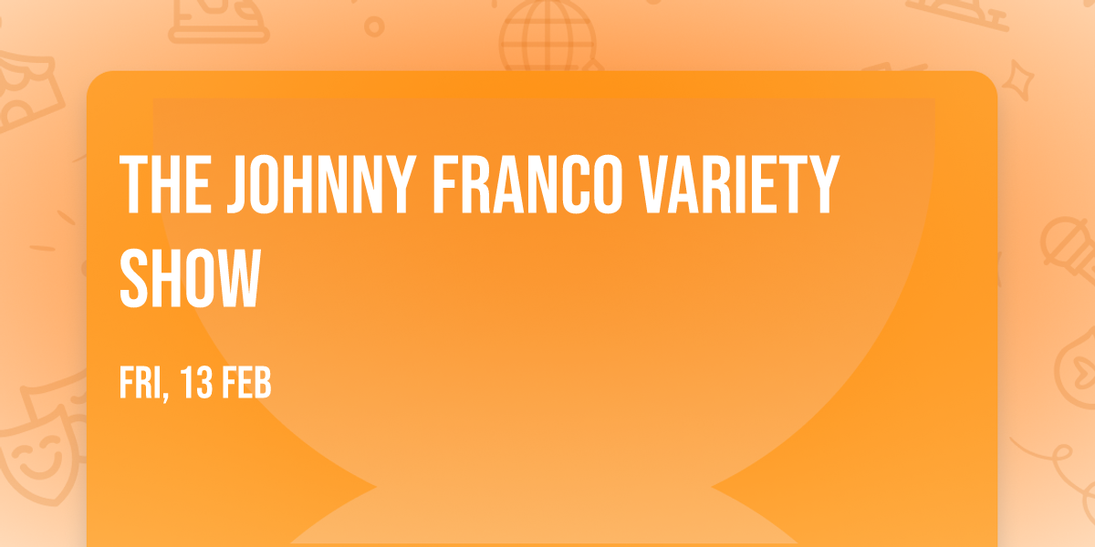 The Johnny Franco Variety Show