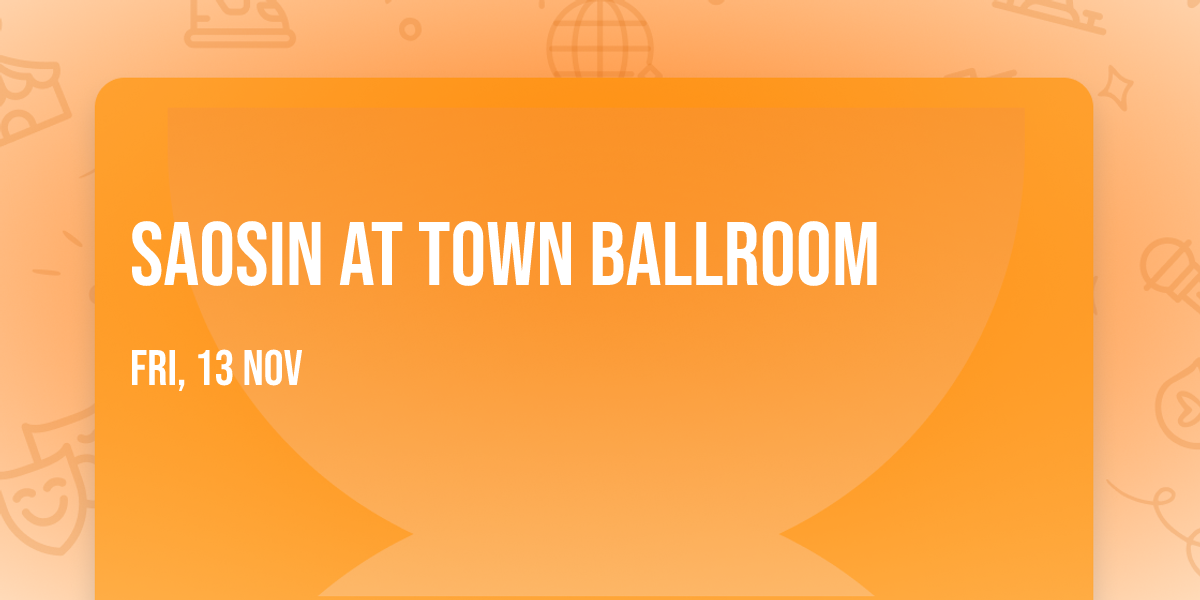 Saosin at Town Ballroom