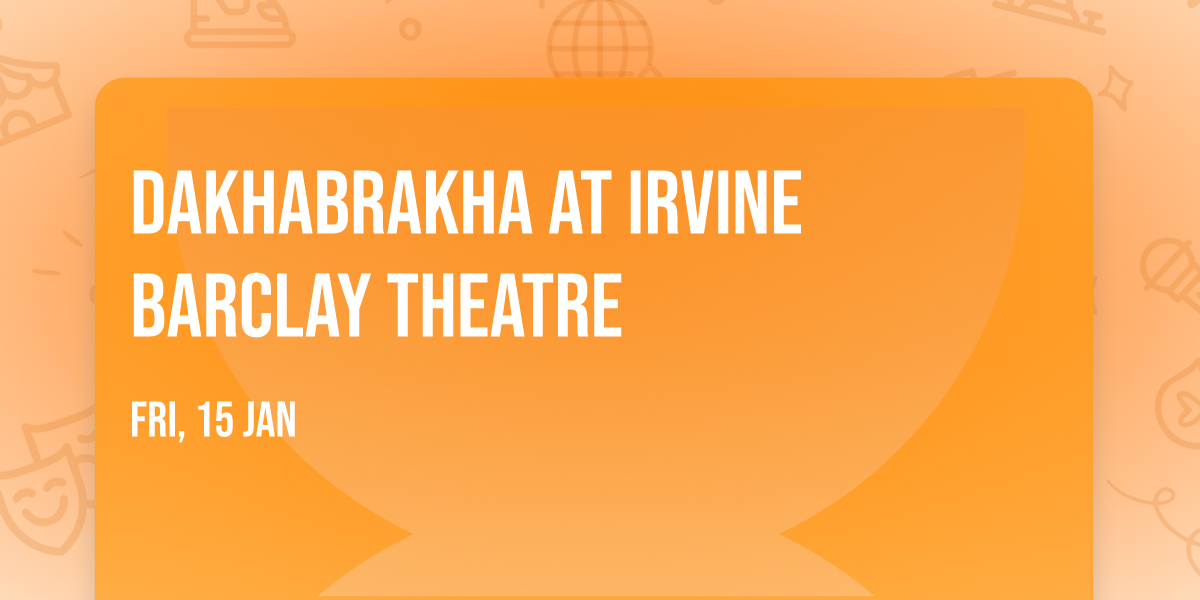 DakhaBrakha at Irvine Barclay Theatre
