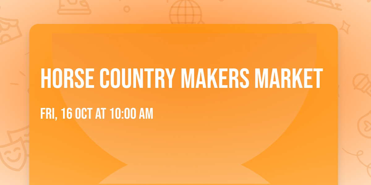 Horse Country Makers Market