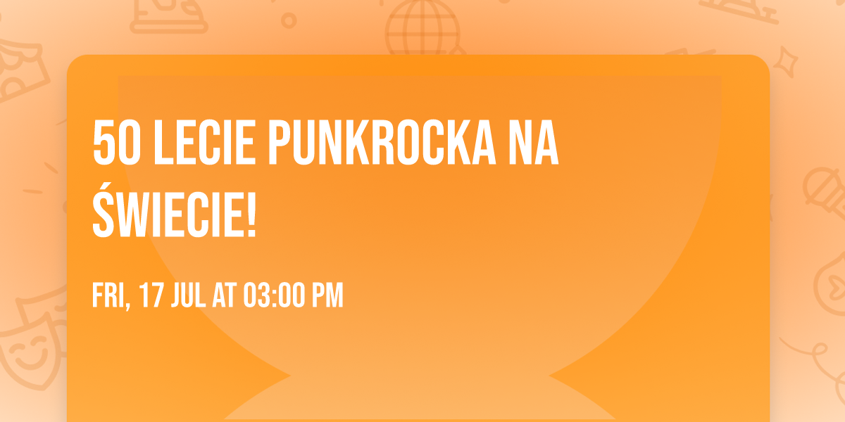 50 Lecie Punkrocka na \u015awiecie!