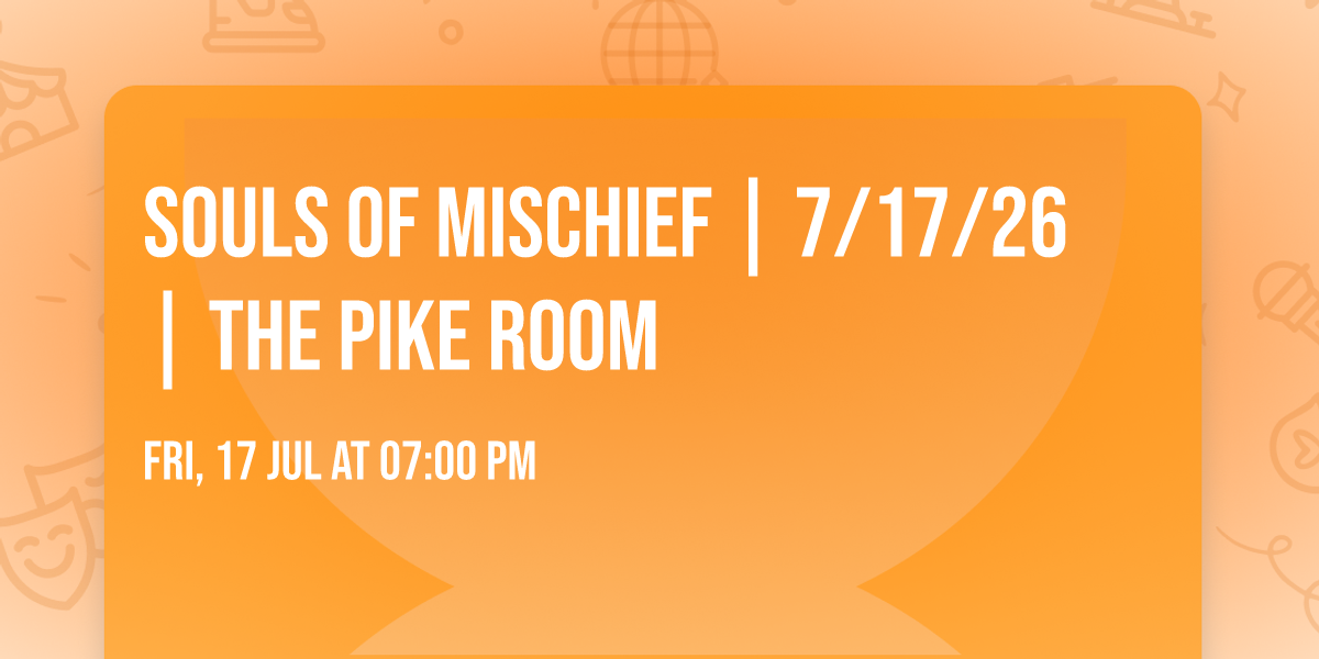 Souls Of Mischief | 7\/17\/26 | The Pike Room