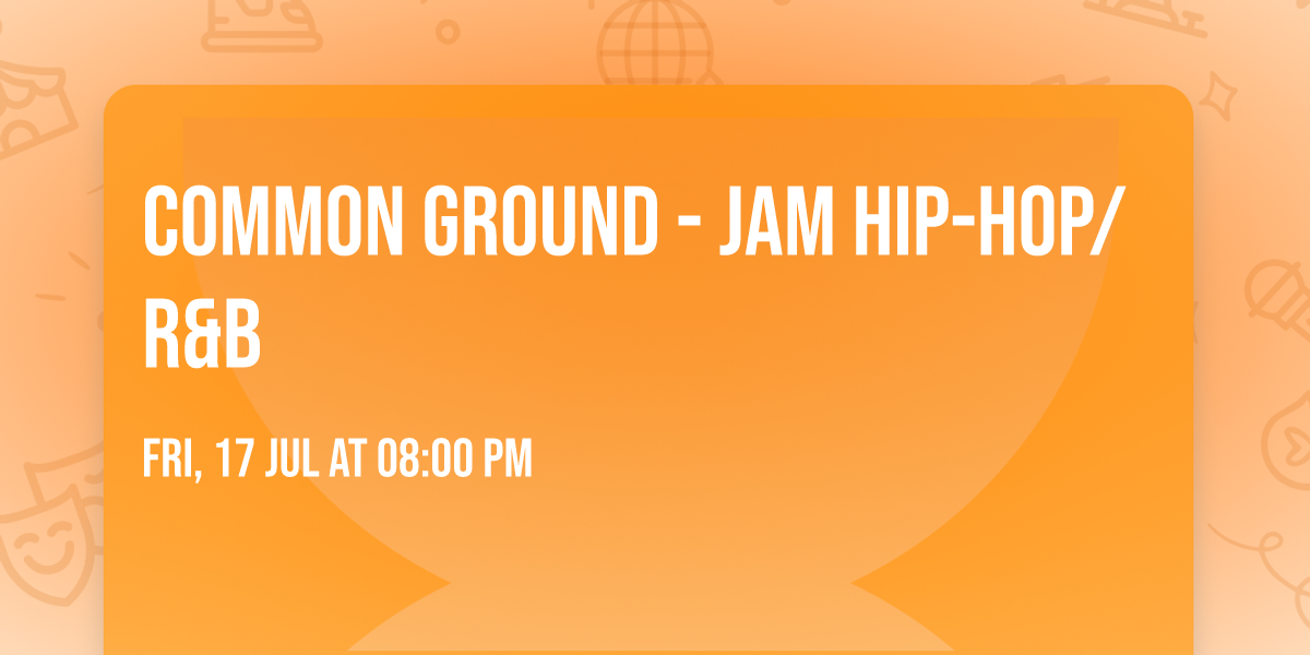 Common Ground - JAM Hip-Hop\/R&B 