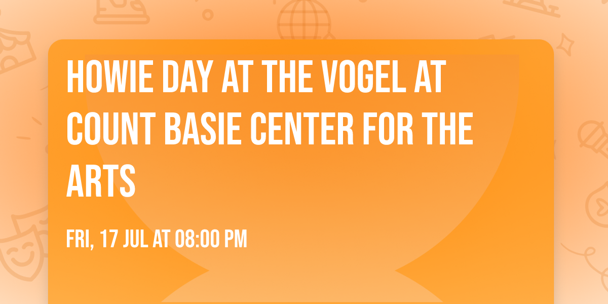 Howie Day at The Vogel at Count Basie Center for the Arts