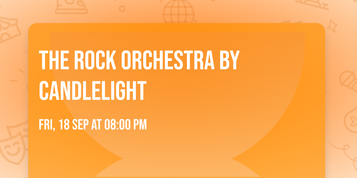 The Rock Orchestra By Candlelight
