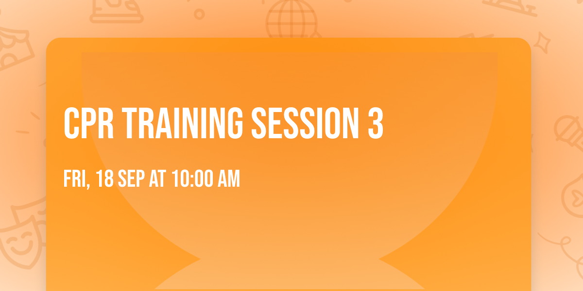 CPR Training Session 3