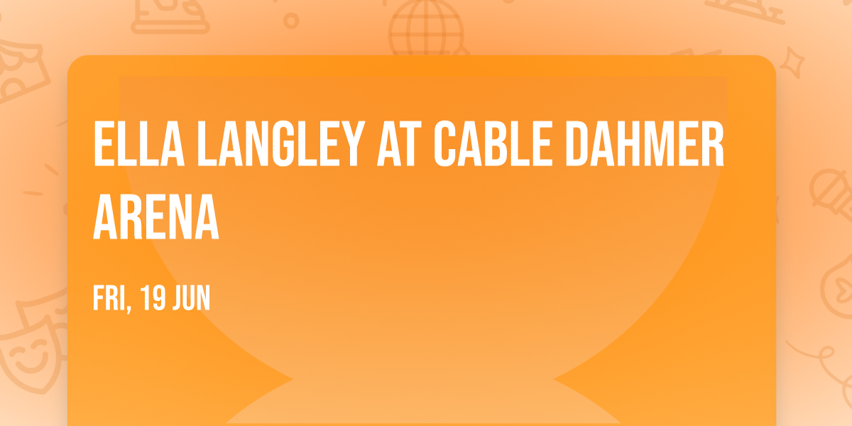 Ella Langley at Cable Dahmer Arena