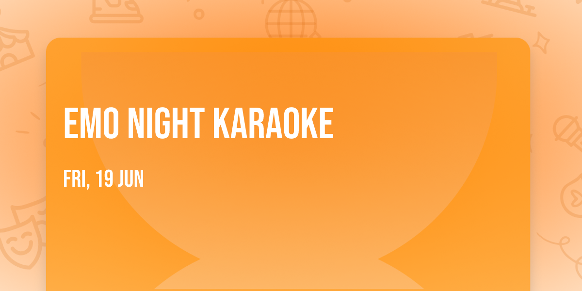 Emo Night Karaoke