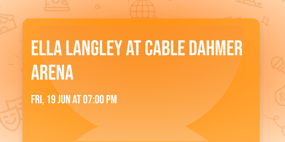 Ella Langley at Cable Dahmer Arena