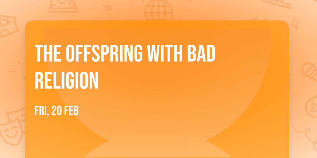 The Offspring with Bad Religion