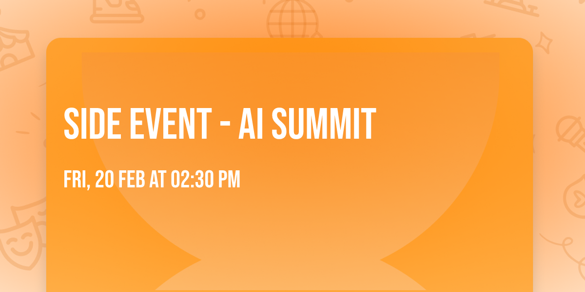 Side Event - AI Summit
