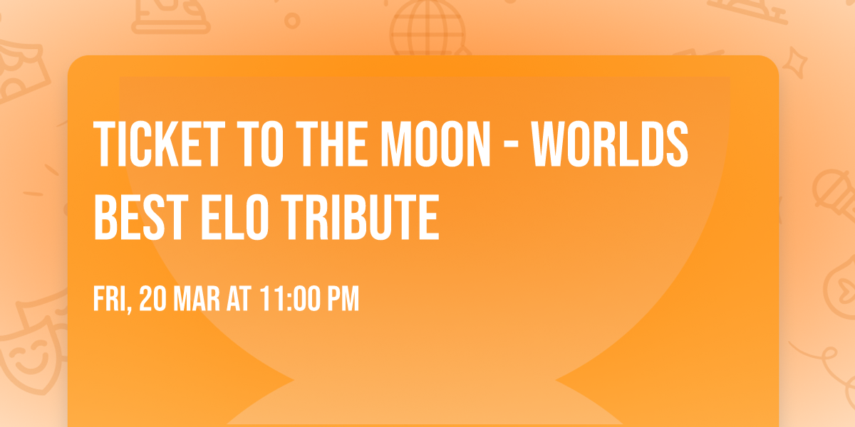 Ticket to the Moon - Worlds Best ELO Tribute