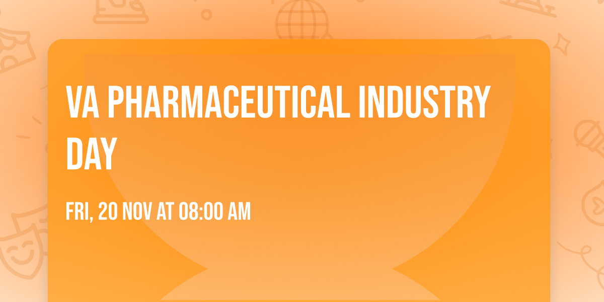 VA Pharmaceutical Industry Day