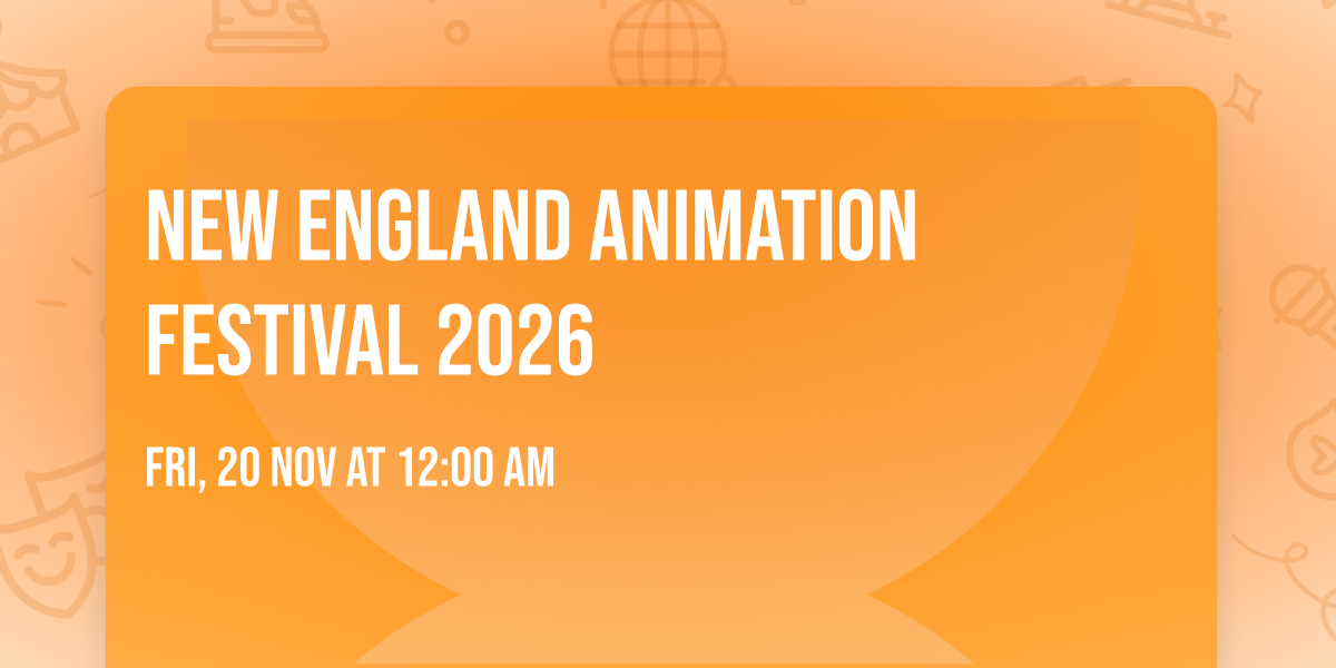 New England Animation Festival 2026