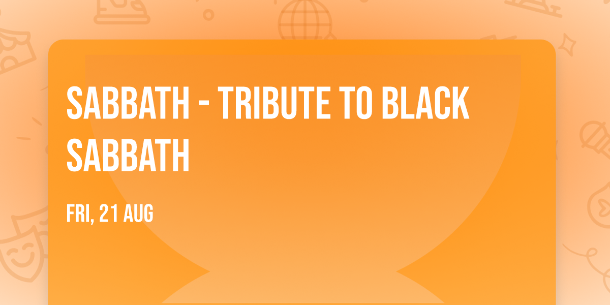 Sabbath - Tribute to Black Sabbath