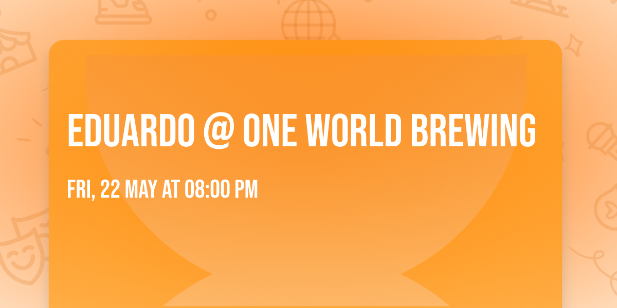 Eduardo @ One World Brewing 