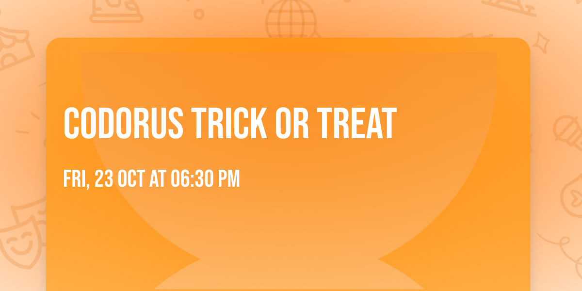 Codorus Trick or Treat