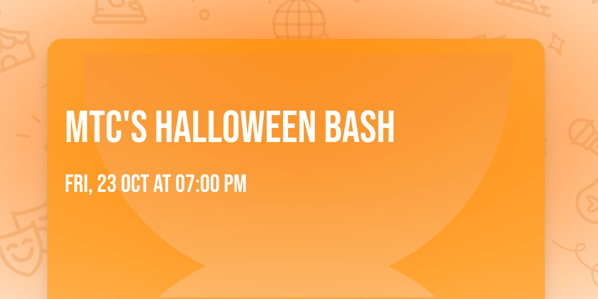 MTC's Halloween Bash