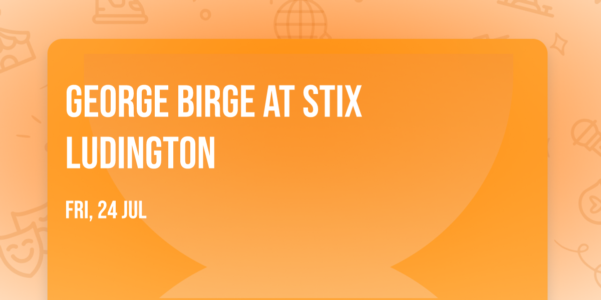 George Birge at Stix Ludington