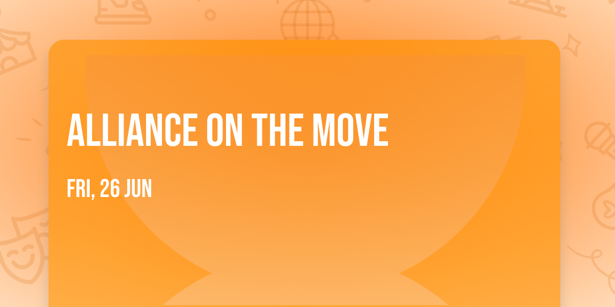 Alliance on the Move